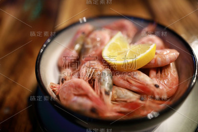 柠檬虾仁