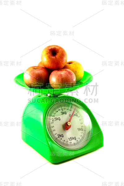 绿色的苹果