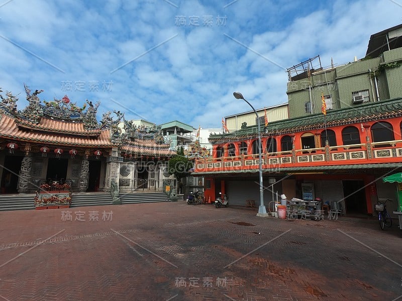 台湾高雄西子湾寺景