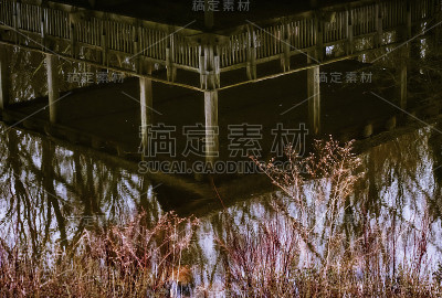 水面上的镜子