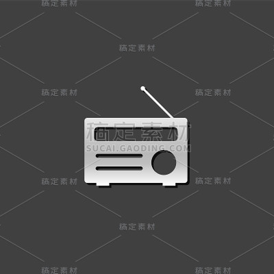 金属标志-收音机