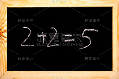 粉笔板迹象