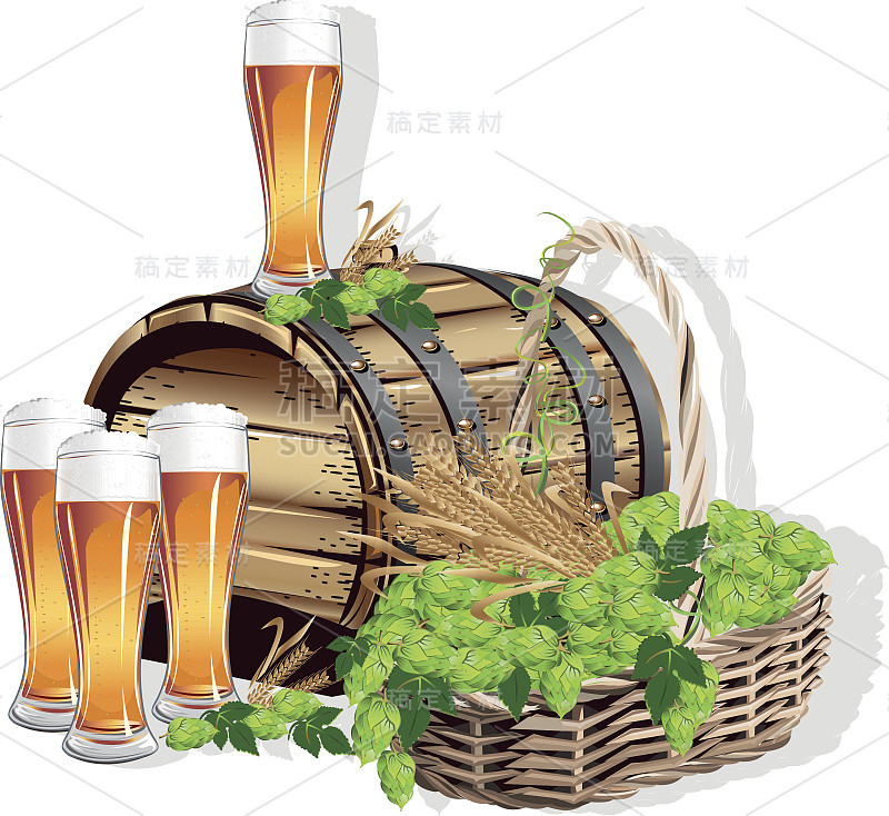 啤酒静物