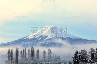 日本富士山和川口湖