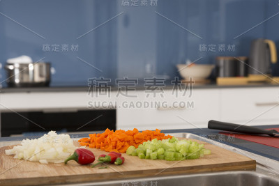 厨房里的蔬菜
