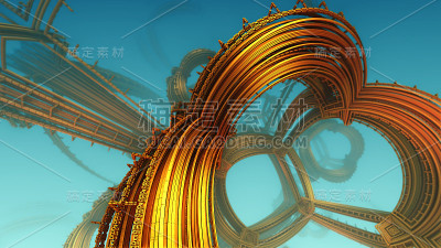 抽象背景3 d
