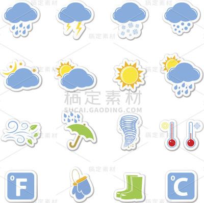 天气图标设置为标签