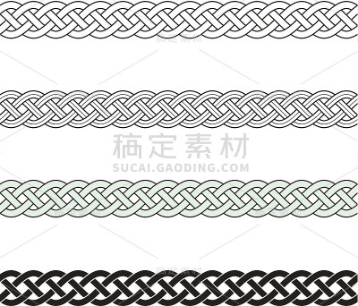 绳子knot-Decorative边缘