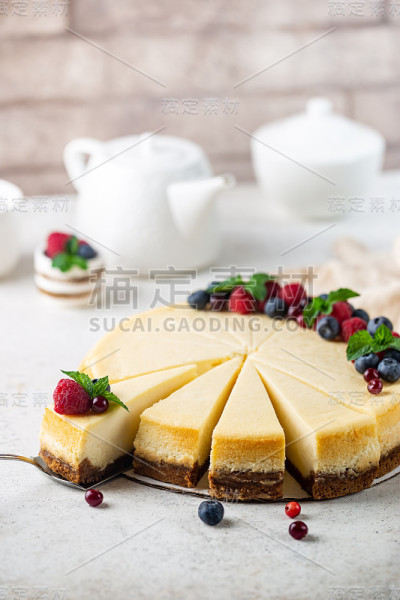 经典的纽约芝士蛋糕