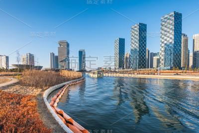 仁川松岛国际商务区中央公园