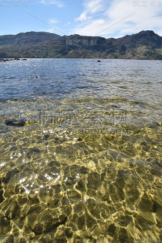 苏格兰高地的莫拉湖