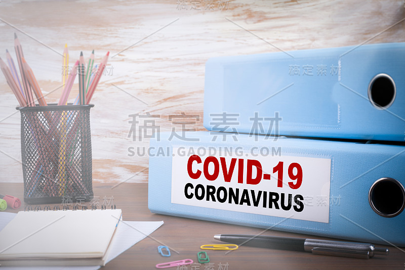 冠状病毒COVID-19。疫情、恐慌、警告和隔离概念