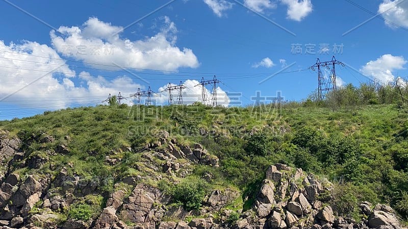 电力线路750千伏危险电压