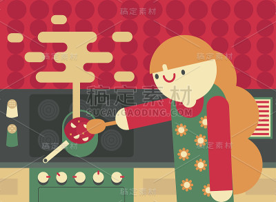 烹饪午餐