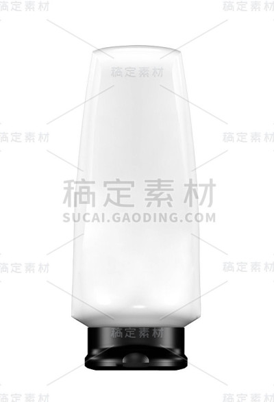 白色香波瓶，绿色瓶盖