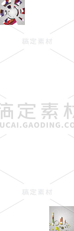 彩色抽象圆背景
