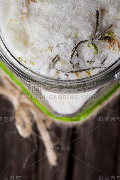 天然diy水晶浴盐