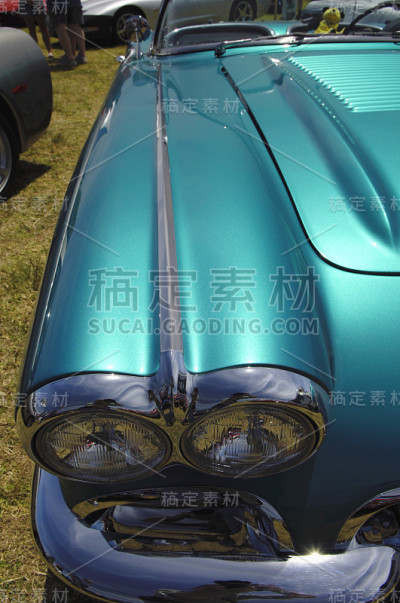 定制油漆工作热杆经典车