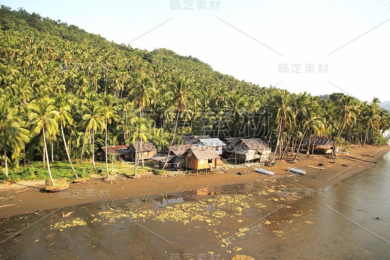 Riverside village, Carrascal, Surigao del Sur