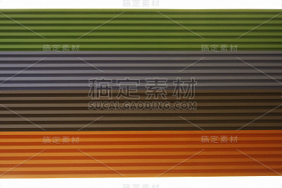 色彩横线墙