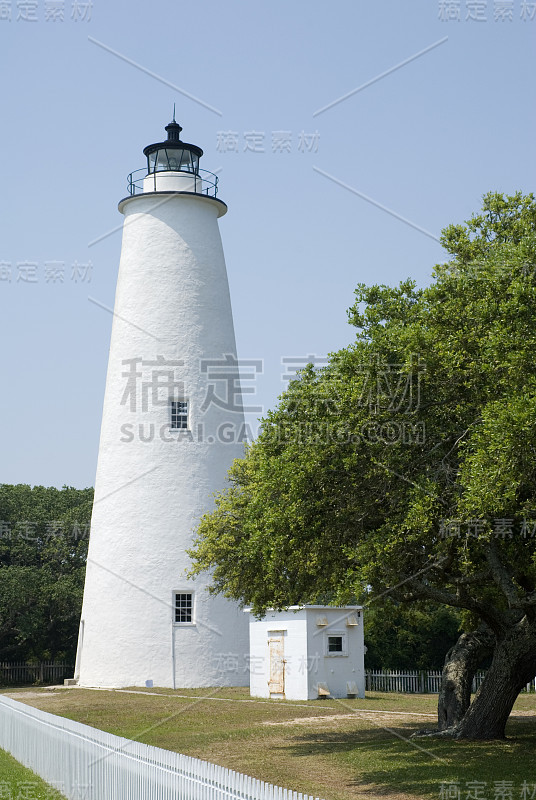 Ocracoke岛灯塔