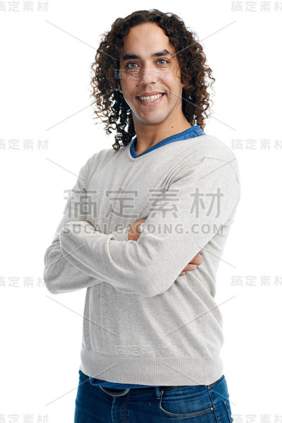 他有积极的态度