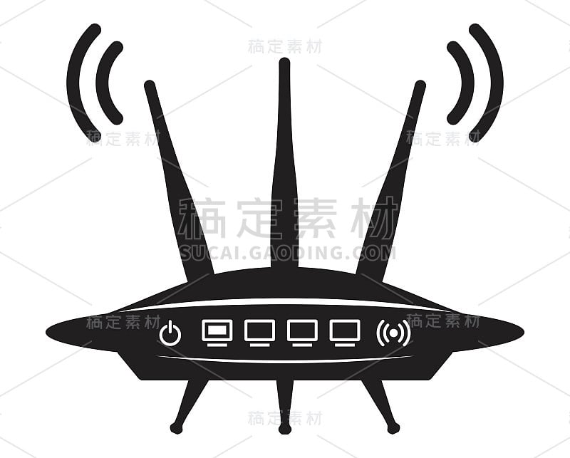 无线路由器图标