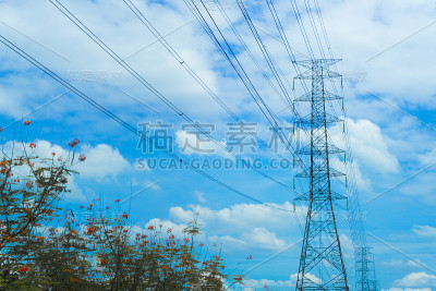 高压极蓝天