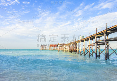 桑给巴尔北部海滩。坦桑尼亚。东非