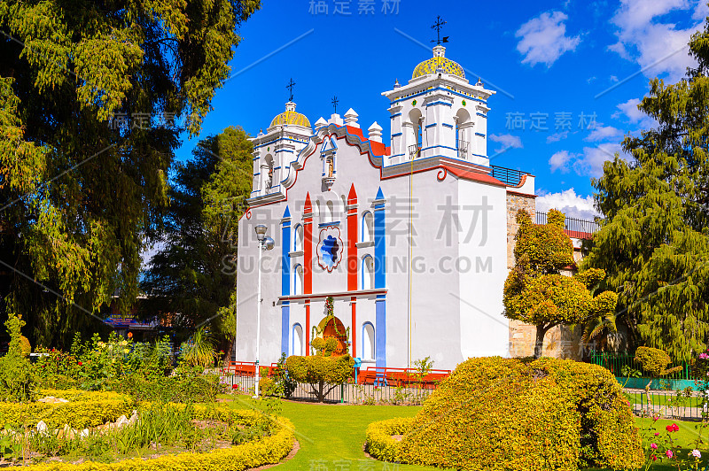 图莱树(El Arbol de Tule)，一种蒙提祖玛柏树(Nahuatl语为ahuehuete)