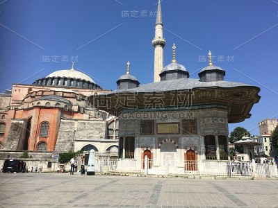 3.土耳其伊斯坦布尔的艾哈迈德喷泉