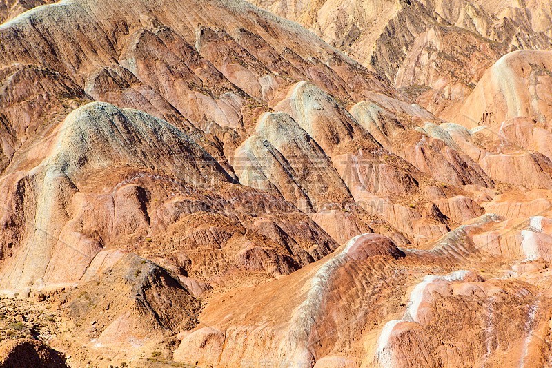 张掖丹霞地质公园风景秀丽