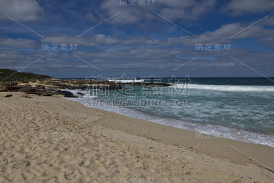 澳大利亚西部的玛格丽特河海滩