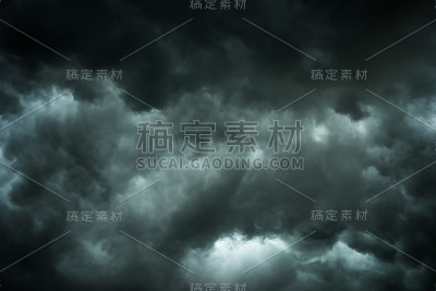 阴天，阴云密布