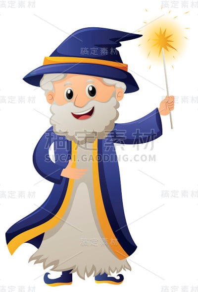 蓝袍巫师