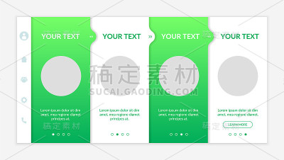 环境创业在上船矢量模板