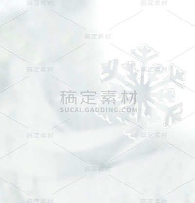 冬天的背景。雪花柔和的语气。