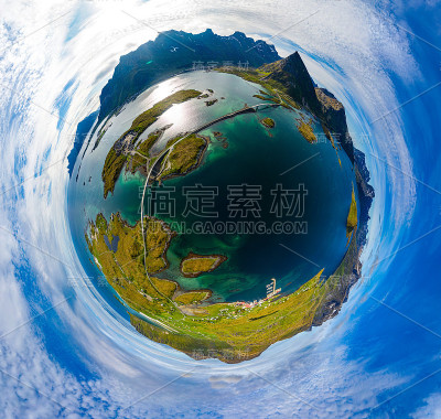迷你罗浮敦行星是挪威诺德兰郡的一个群岛。