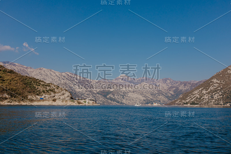 科托尔湾海景，黑山