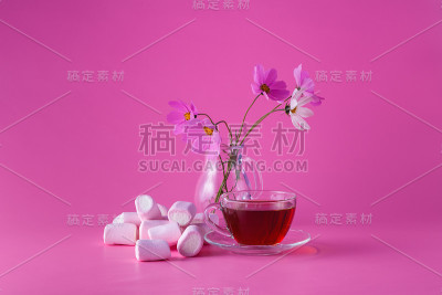 加糖茶杯