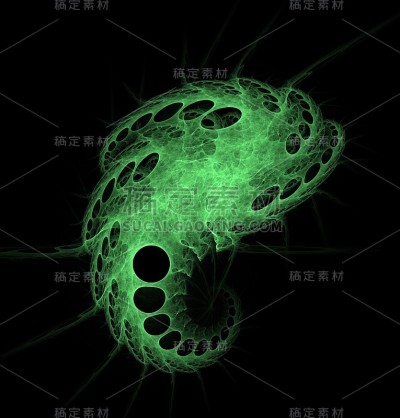 绿色的分形旋度