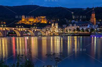 德国海德堡城堡景观