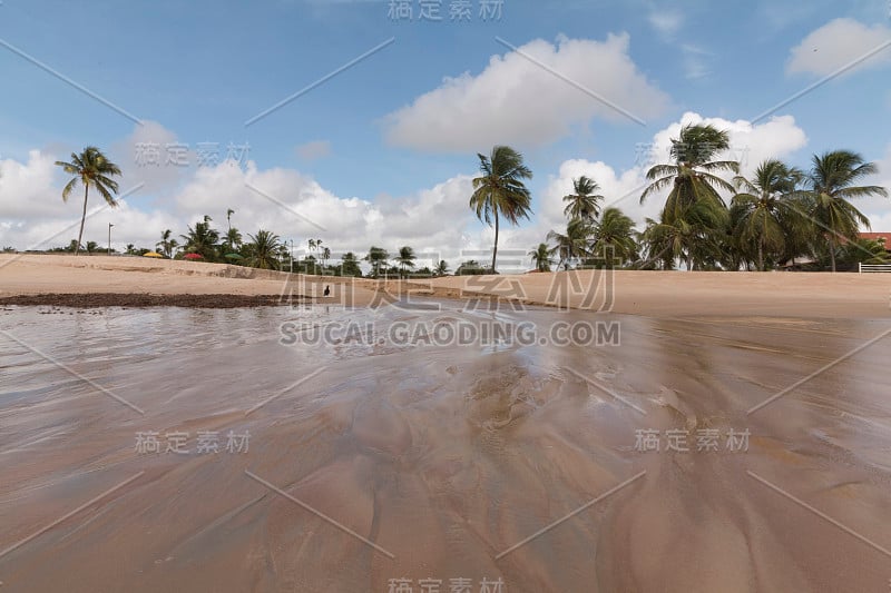 波蒂瓜尔北部海岸线，巴西东北部