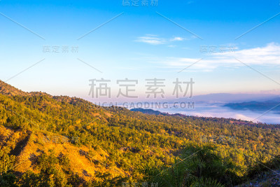 泰国德省翁屏区Doi华坞