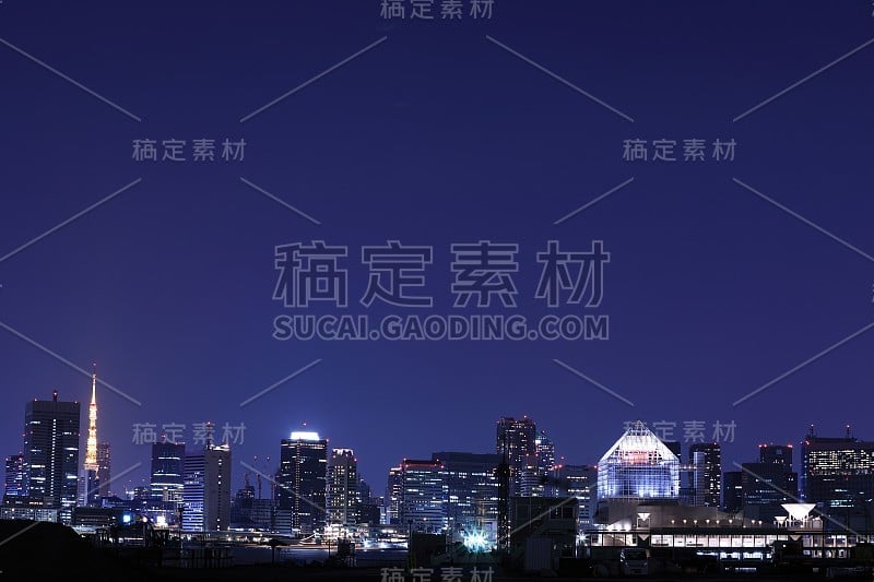 东京的夜景