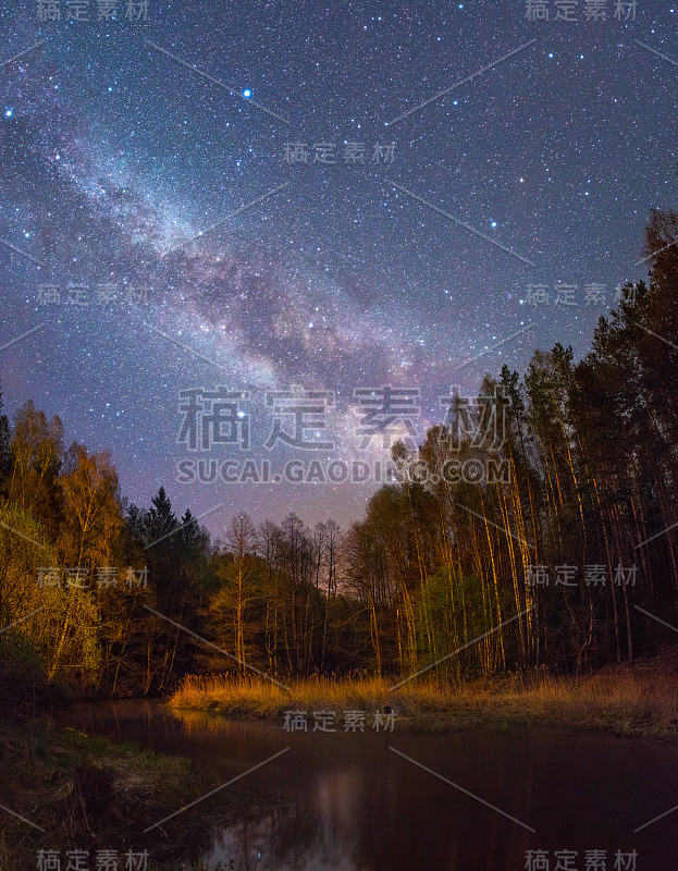 星夜的场景