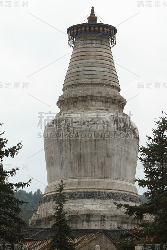 中国粗俗的斯图帕冯武塔山