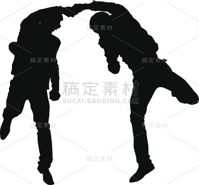 跳舞的人夫妇