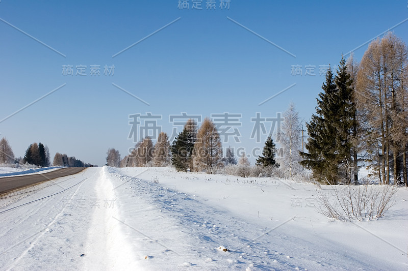 冬天的风景