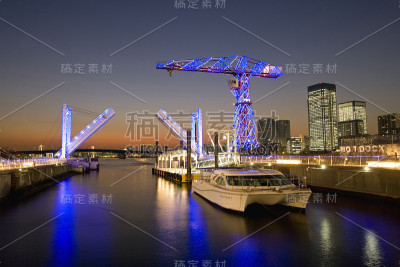 丰州城门大桥夜景